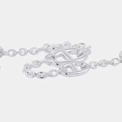 Pre Owned Hermes Chaine D'Ancre Farandole Bracelet Size St Sv925