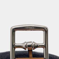 Pre Owned Hermes EtriviRe Babor Bracelet Size T5 Gold Tadelakt Leather