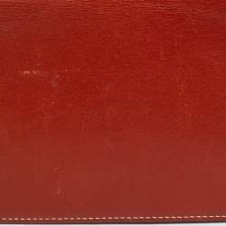 Pre Owned Hermes Brique Tadelakt Leather MC² Magellan Passport Holder