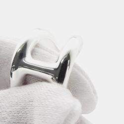 Pre Owned Hermes Osmoz Ring Size GM/56/#16 Sv925