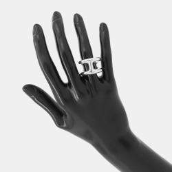 Pre Owned Hermes Osmoz Ring Size GM/56/#16 Sv925