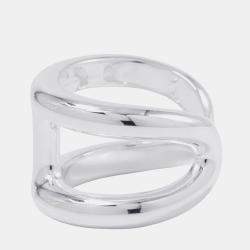 Pre Owned Hermes Osmoz Ring Size GM/56/#16 Sv925