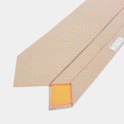 Pre Owned ربطة عنق هيرمس حرير