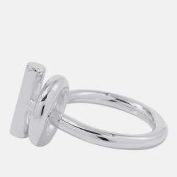 Pre Owned Hermes Echappeering Size Mm/58/#18 Sv925