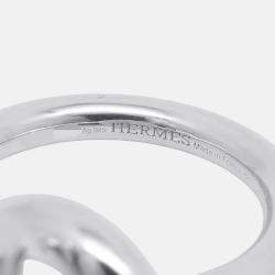 Pre Owned Hermes Echappeering Size Mm/58/#18 Sv925