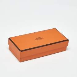 مملوكة مسبقًا ربطة عنق هيَرْمِس حرير مطبوعة زرقاء صغيرة