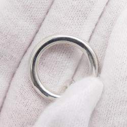 Pre Owned Hermes Chaine D'Ancre Bracelet 14 Frames Size Gm Sv925