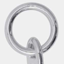 Pre Owned Hermes Chaine D'Ancre Bracelet 14 Frames Size Gm Sv925