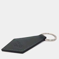 مملوكة مسبقًا Hermes Leather Tab Keyring