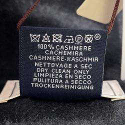 مملوكة مسبقًا Hermes Scarf Clic Se Nue Black/Anthracitoh 05 Cashmere100%