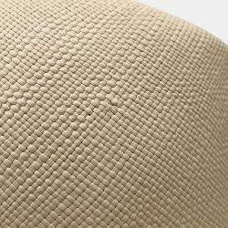 Pre Owned Hermes Rio H-Cut Hat Size 59 Beige/Gold Straw