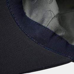Pre Owned Hermes Cap Miles Jump Size 60 Black Wool Cotton