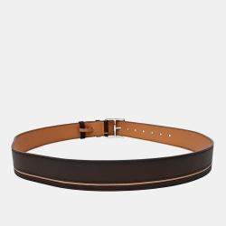 Pre Owned Hermès Brown Leather Belt (L)