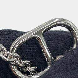 Pre Owned Hermes Maillon Deep Necklace Dune Metal Lacquer