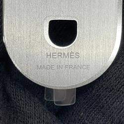 Pre Owned Hermes Maillon Deep Necklace Dune Metal Lacquer