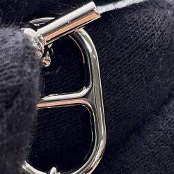 Pre Owned Hermes Maillon Deep Necklace Dune Metal