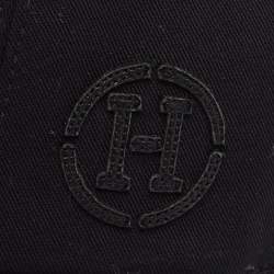 Pre Owned Hermès Black Cotton Baseball Cap Size 59 cm