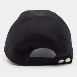 Pre Owned Hermès Black Cotton Baseball Cap Size 59 cm