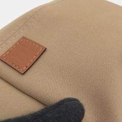 مملوكة مسبقًا Hermes Cap Miles Size 59 Kraft Cotton97% Polyurethane3%