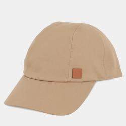 مملوكة مسبقًا Hermes Cap Miles Size 59 Kraft Cotton97% Polyurethane3%