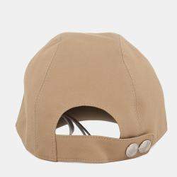 مملوكة مسبقًا Hermes Cap Miles Size 59 Kraft Cotton97% Polyurethane3%