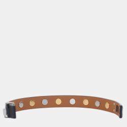 Pre Owned Hermes Mini Dog Stud Bracelet T2