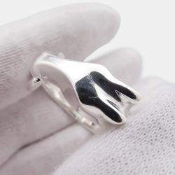 Pre Owned Hermes Gallop  SV925 Ring Size EU 59 