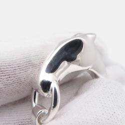 Pre Owned Hermes Gallop  SV925 Ring Size EU 59 