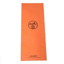 Pre Owned Hermès Prune Faconnee H Silk Jacquard Tie