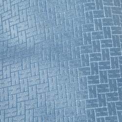 Pre Owned Hermès Blue Faconnee H 24 Silk Tie