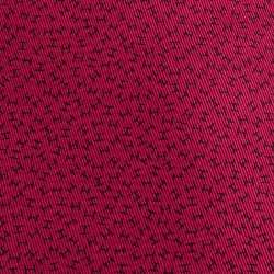 Pre Owned Hermes Burgundy H Print Silk Tie