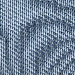 Pre Owned ربطة عنق هيرمس جاركار حرير مقلم أزرق 