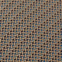 Pre Owned Hermes Brown Patterned Silk Jacquard Tie