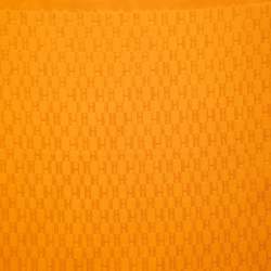 Hermès Orange Silk Pocket Square