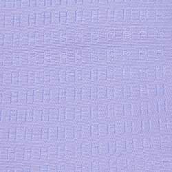 Pre Owned Hermes Purple Faconne H Silk Jacquard Tie
