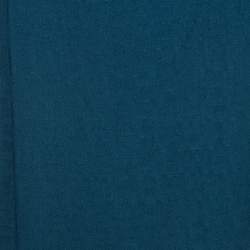 Hermes Ocean Blue Equip'H Cashmere Blend Stole