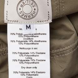 Hermes Grey/Orange Pocket Mixte Technical Cap M