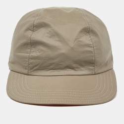 Hermes Grey/Orange Pocket Mixte Technical Cap M
