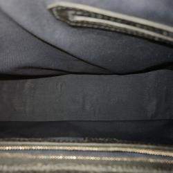 Hermes Black Citynews Briefcase bag