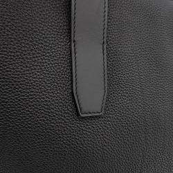 Hermes Black Citynews Briefcase bag