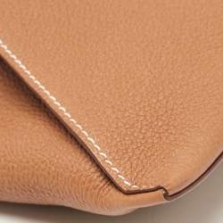Hermès Gold Togo Leather Cabavertige 30 Pouch