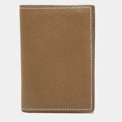 Hermès Etoupe Epsom Leather MC² Euclide Card Holder