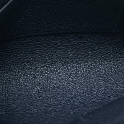 Hermes Bleu Indigo Togo Leather Videpoches Bag