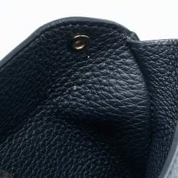Hermes Bleu Indigo Togo Leather Videpoches Bag