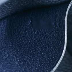 Hermes Bleu Indigo Togo Leather Videpoches Bag
