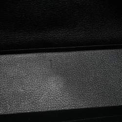 Hermes Noir Evergrain Leather Cityhall 38 Briefcase