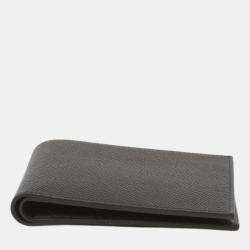 Hermes Black Leather Citizen Bifold Wallet