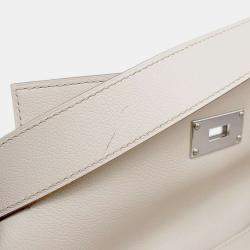 Hermes Beton Evercolor Leather Kelly PM Messenger Bag