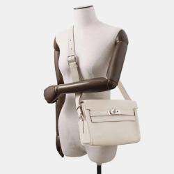 Hermes Beton Evercolor Leather Kelly PM Messenger Bag