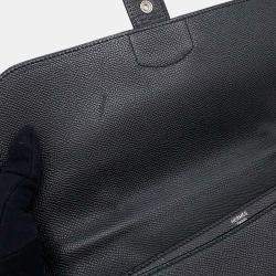 Hermes Black Epsom Sac Depeche 27 Handbag